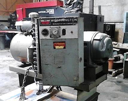COMPRESOR DE TORNILLO Marca WORTHINGTON
Origen USA, Capacidad 30hp, (Bodega Toluca)