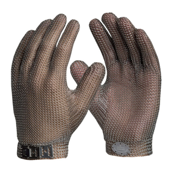 LUVA EM MALHA DE AÇO ANTICORTE