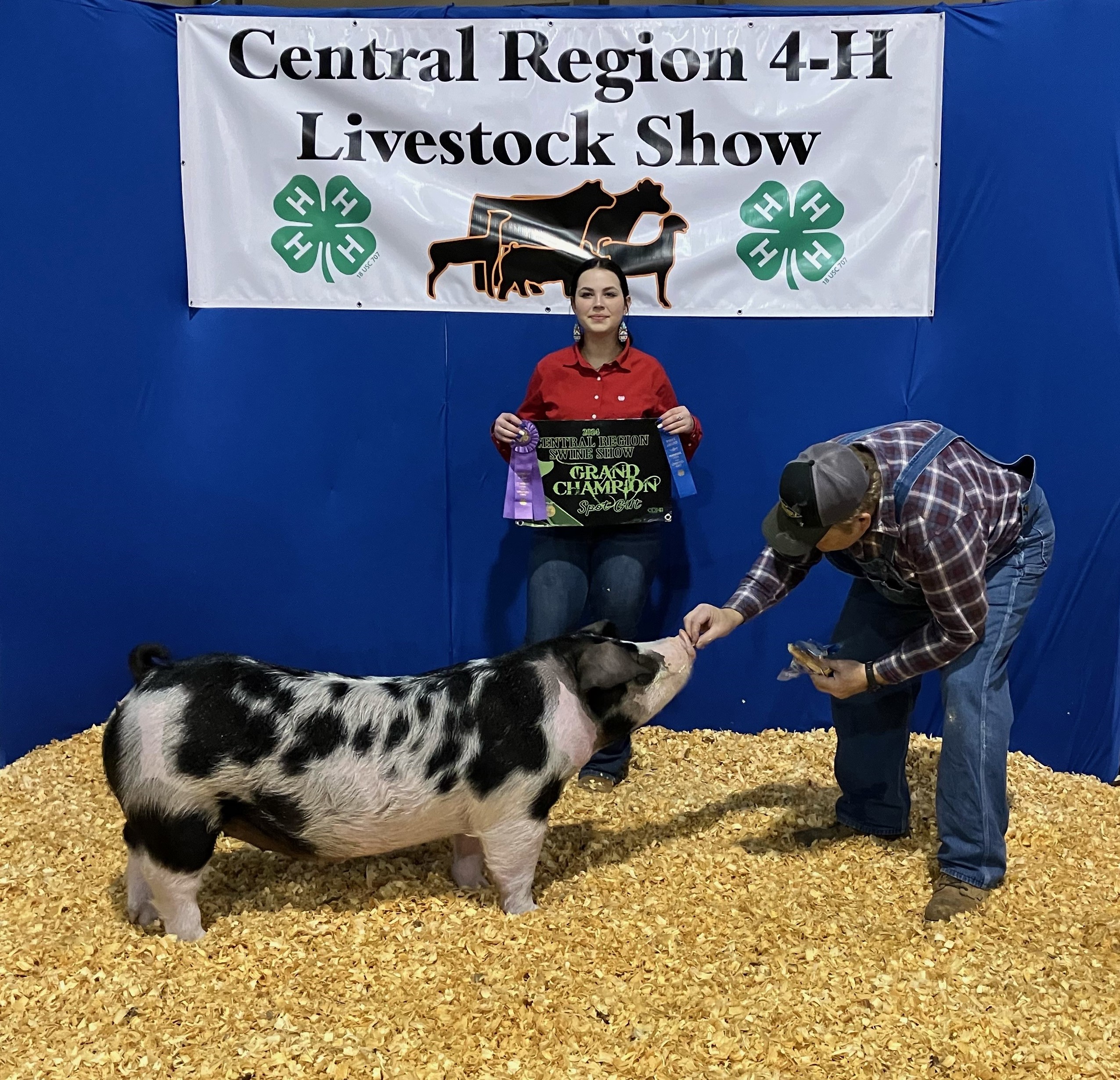 Jordyn Lee
2024 TN Central Region Swine Show
Champion Spot Gilt
Champion TN Bred Spot Gilt


