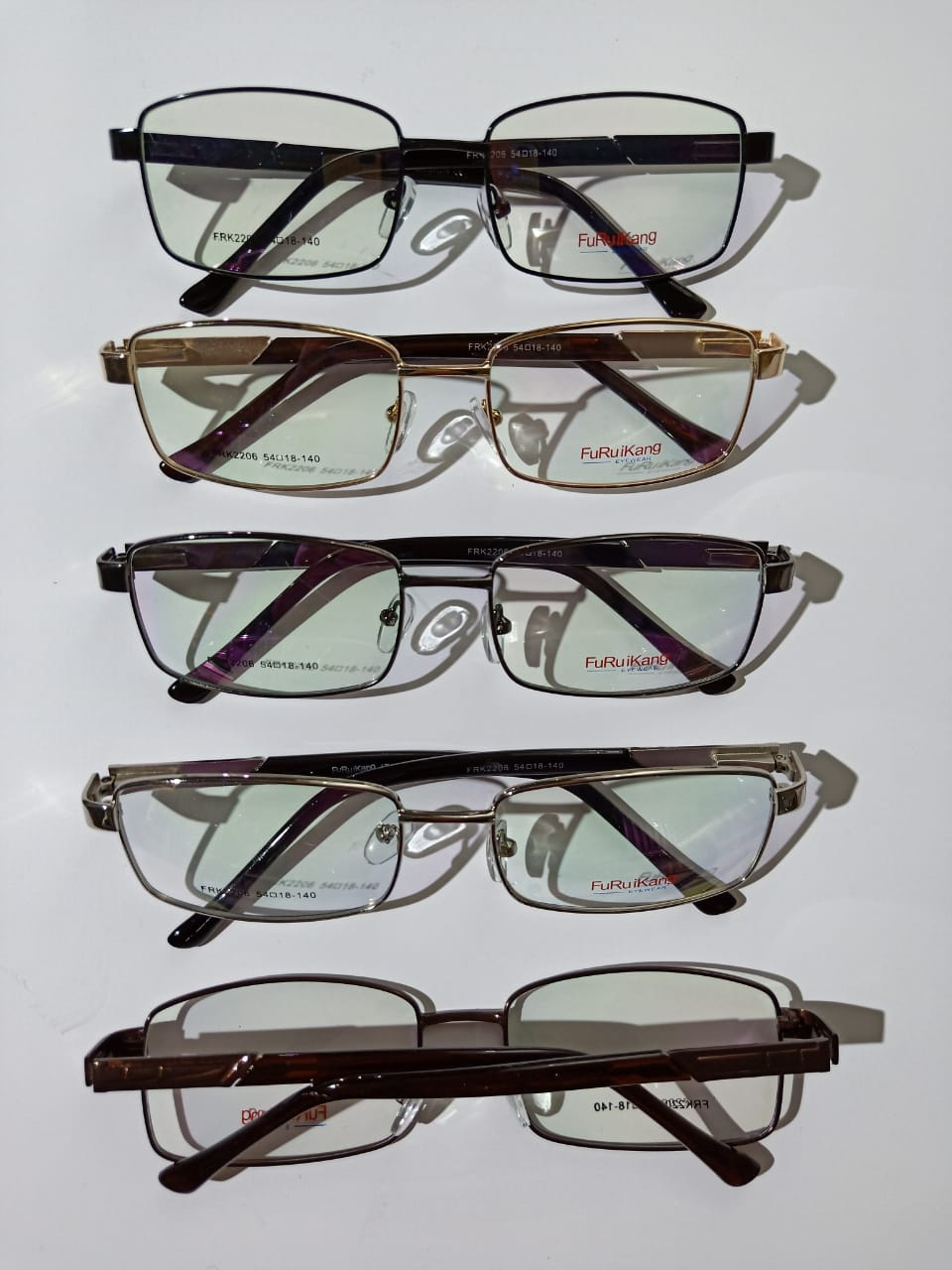 Modelo: FRK2206
Colores: Dorado, Plateado, Gun, Gris y Negro