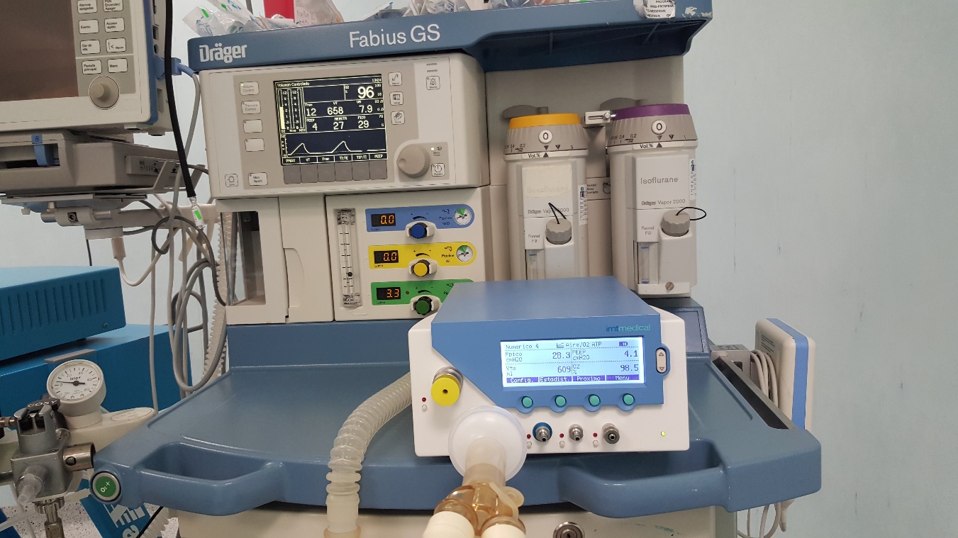 Mantenimiento preventivo a maquina de anestesia