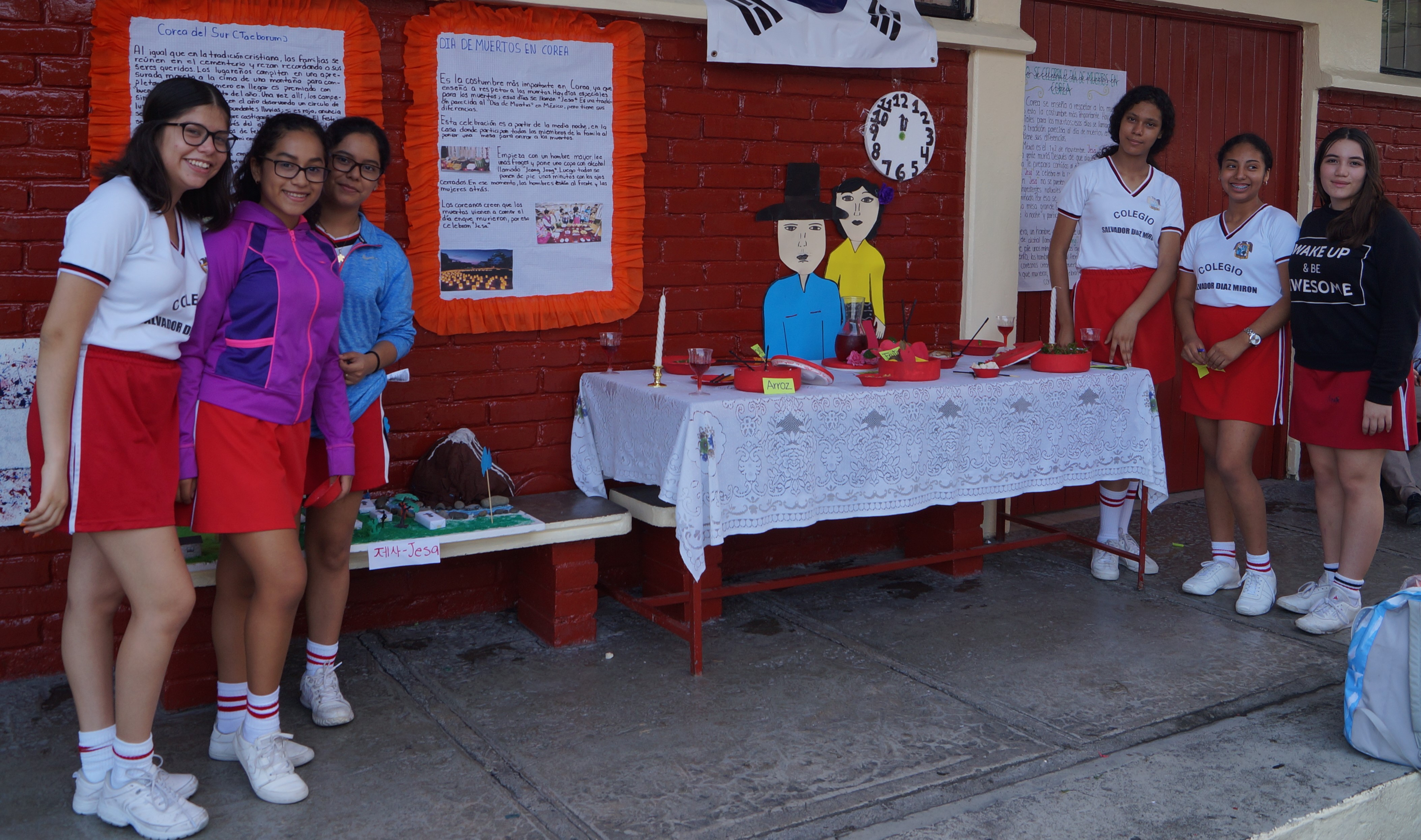 DIA DE MUERTOS EN KOREA EXPOSICIÓN DE TAEKWONDO
24 DE OCTUBRE 2017
