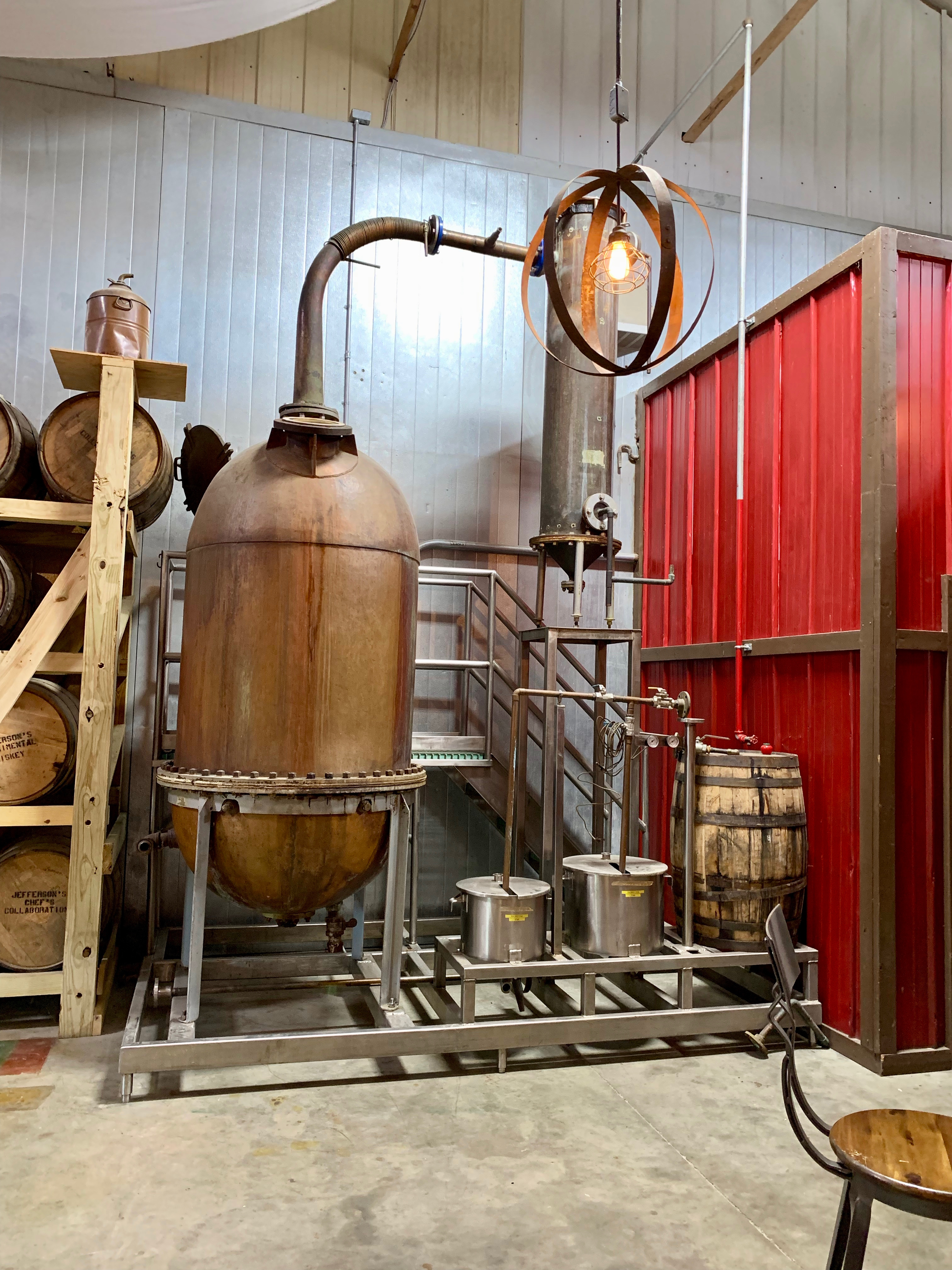 Original Still from Early Times Distillery - Kentucky Artisan Distillery