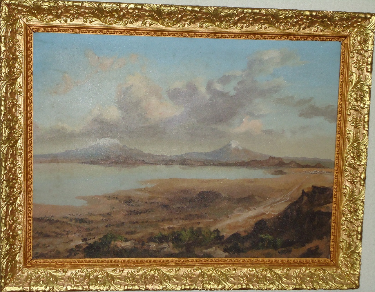 3
José María Velasco
Volcanes
Óleo sobre tela
45 x 60 cm
Firmado
1889
Dedicado a 
