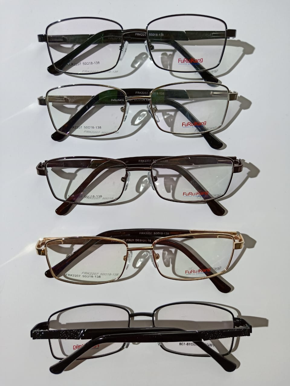 Modelo: FRK2207
Colores: Dorado, Plateado, Gun, Gris y Negro