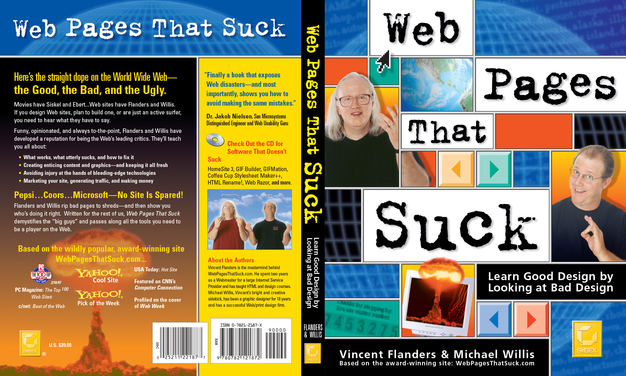 Book cover design for Sybex Books @ DesignSite.com