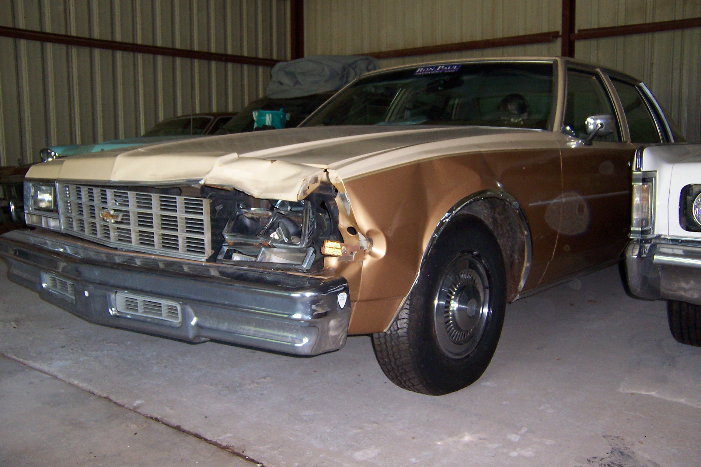 Damaged Chevrolet Impala