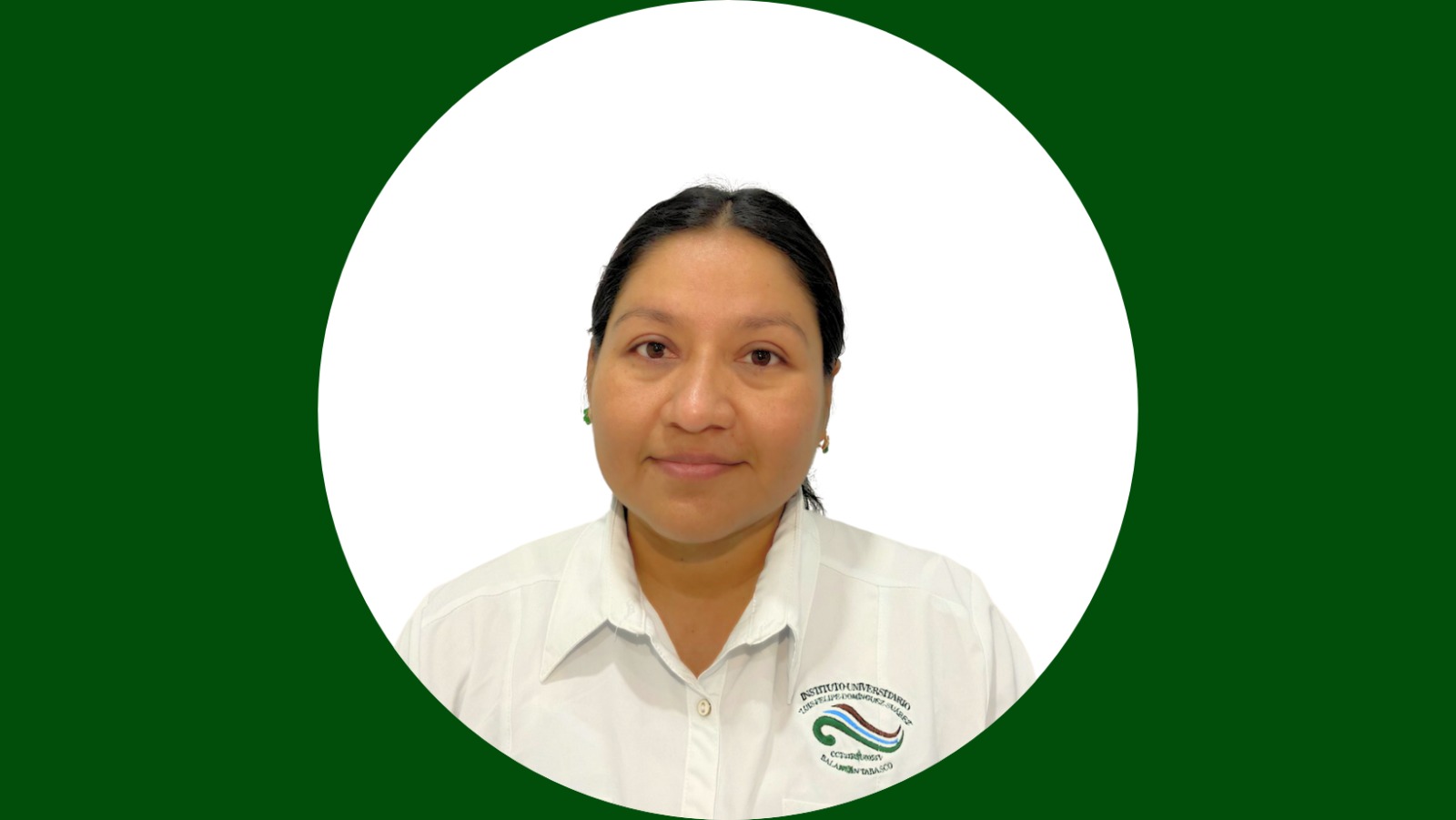 Smiling woman with glasses