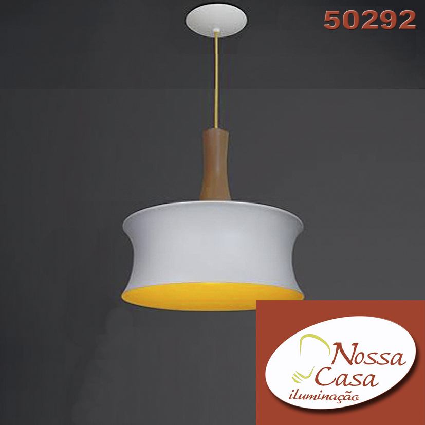 Pendente 441 br/am p/ 1 e27