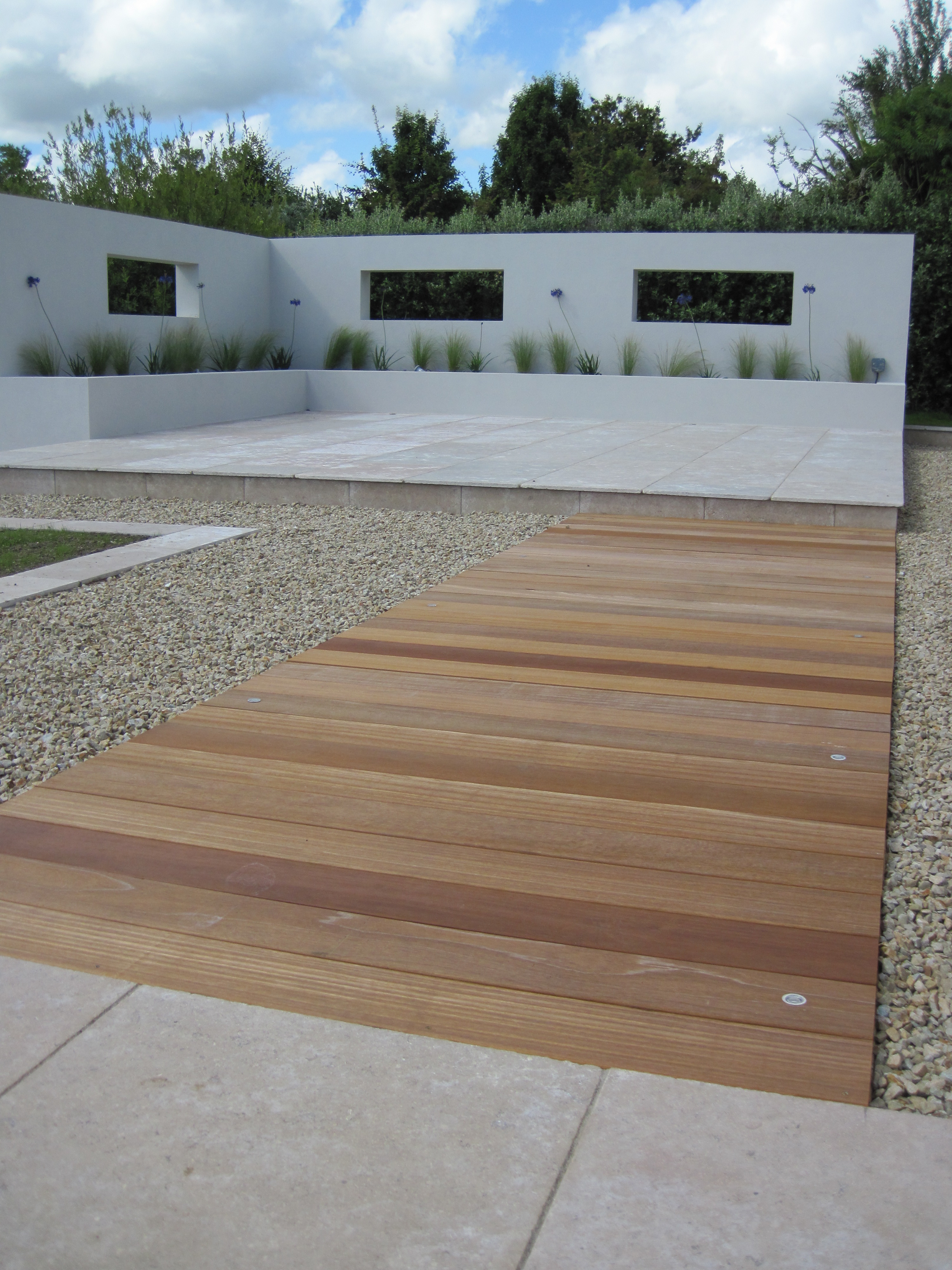 Screened In Patio with Decking