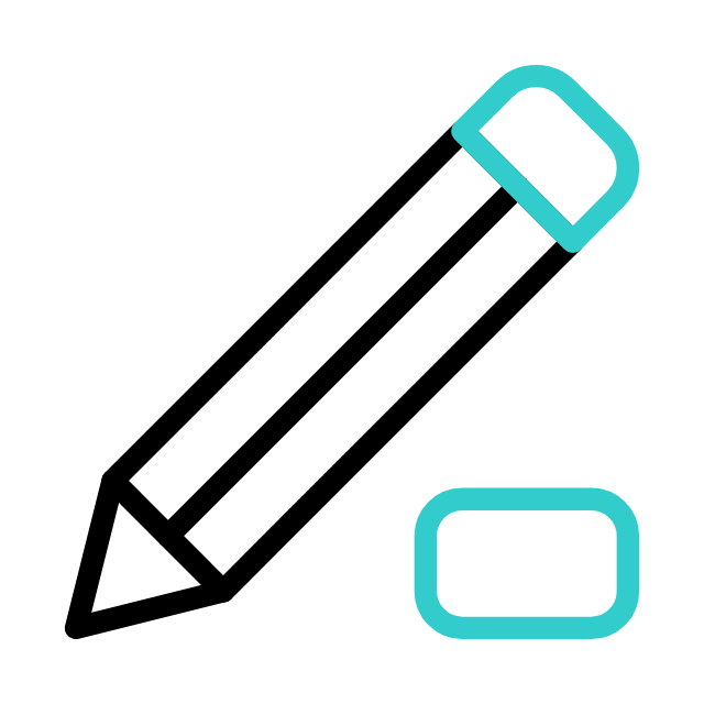 Note and pencil icon