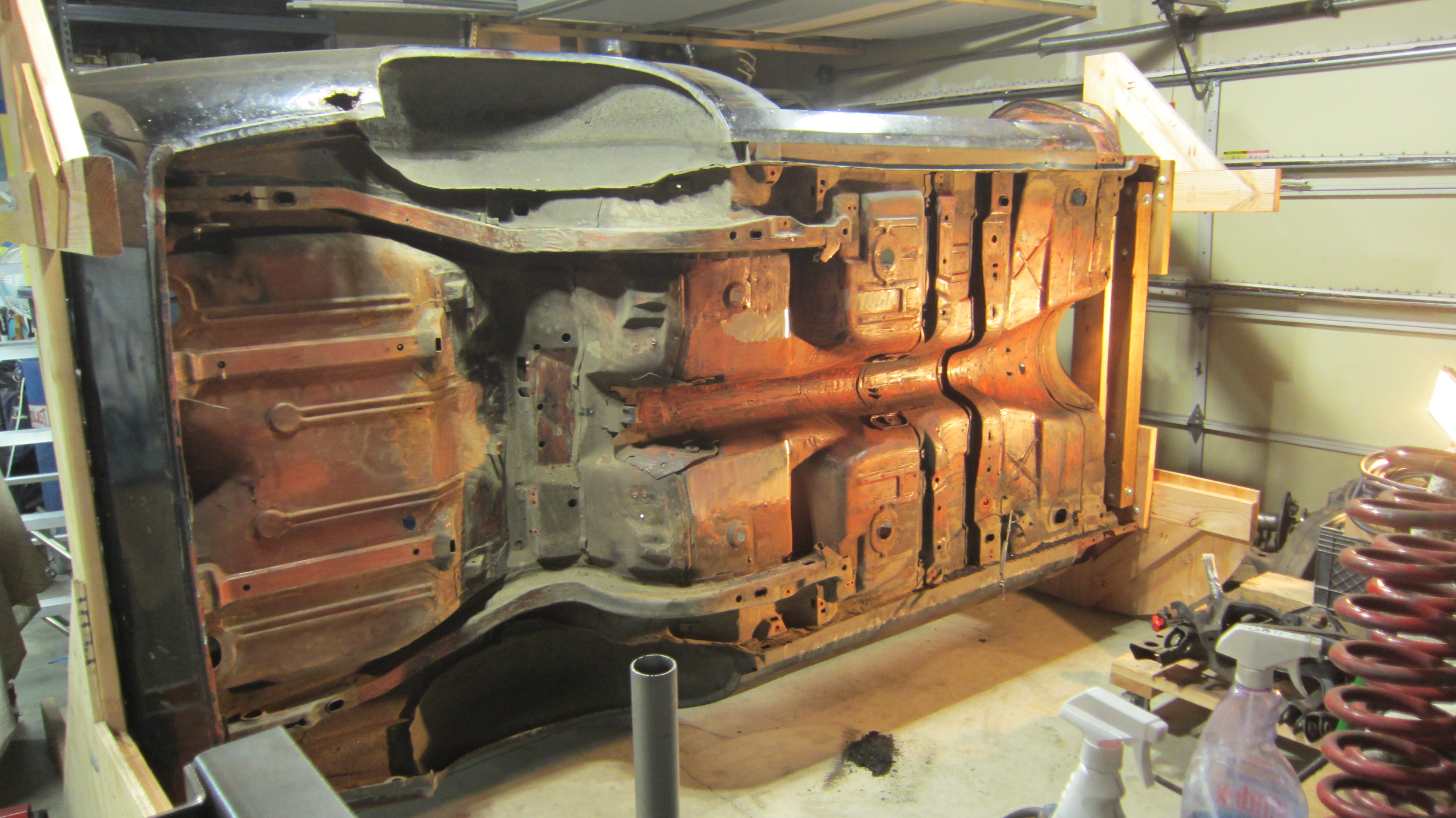 2022 After scraping off 5 gallons of dirt.