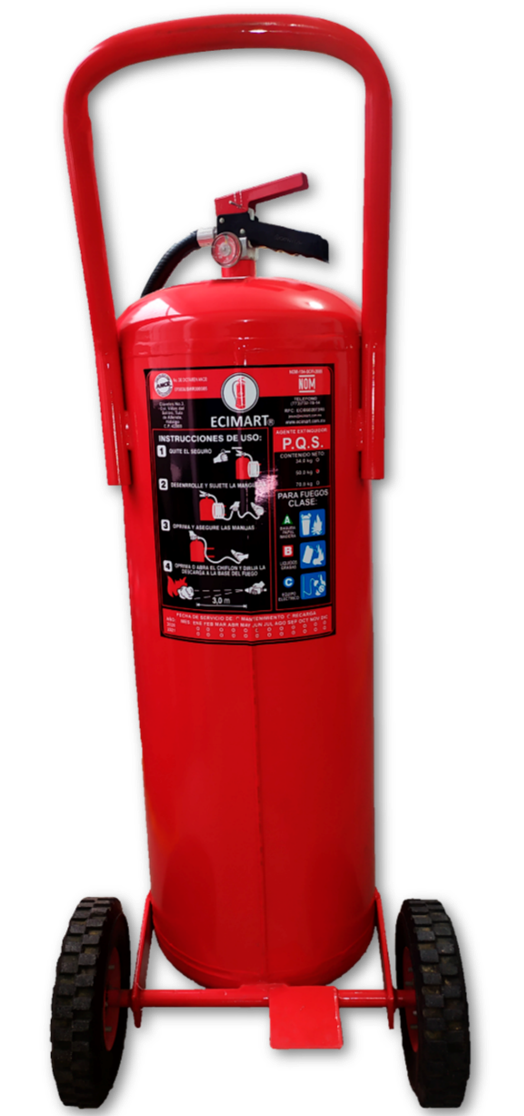          MANTTO. Y RECARGA EXT. 
         PQS 50 KG.