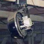 Hollow-Blade Fan for Dust Control