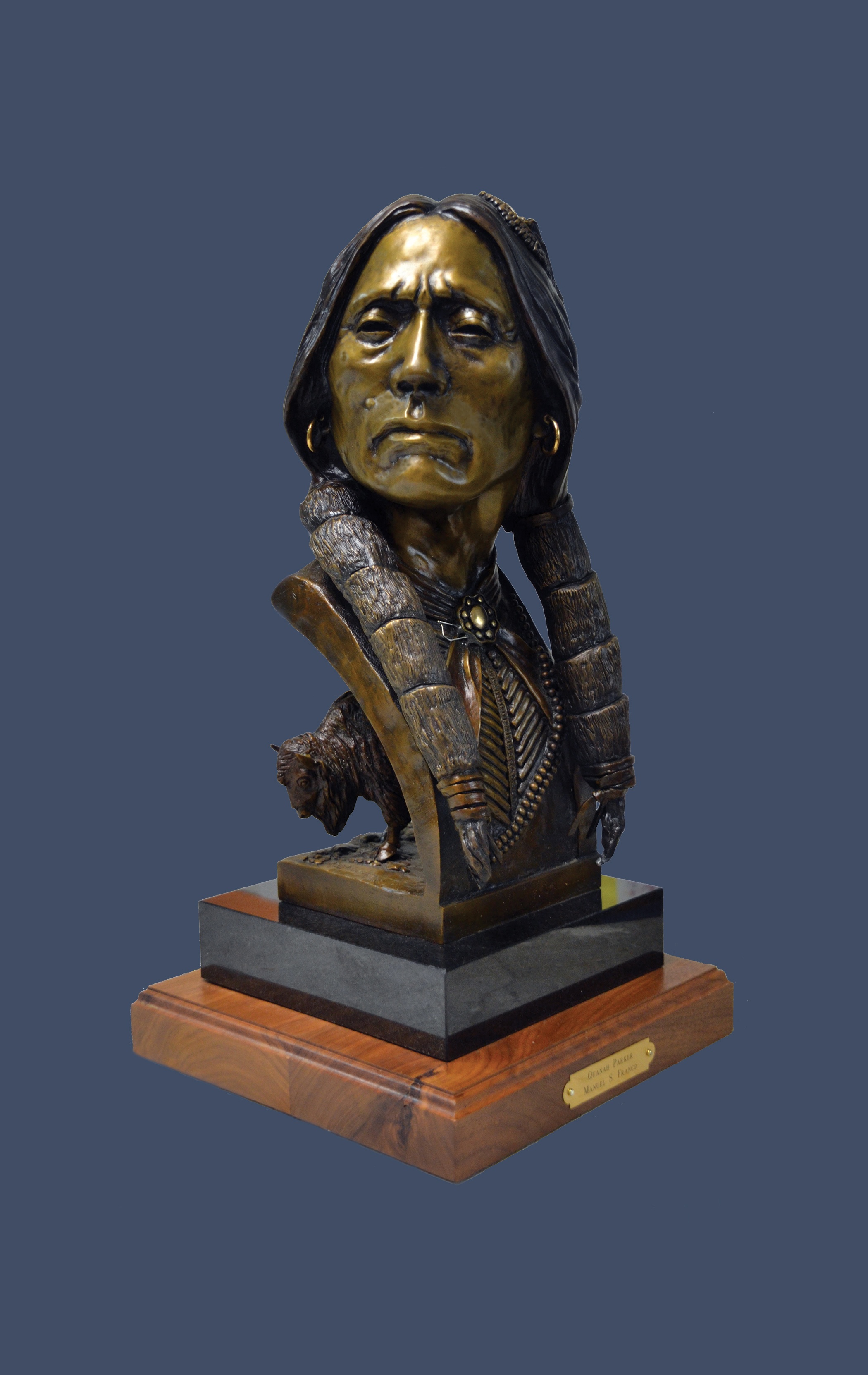 " Quanah Parker" 
Bronze  #7 of 10
20" tall