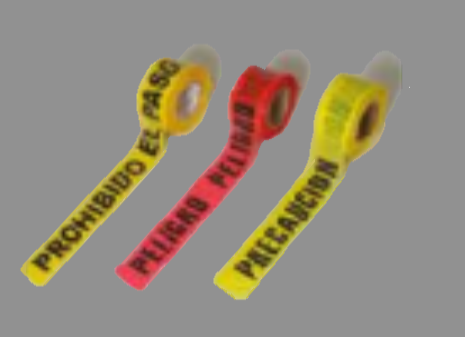 CINTAS PLASTICAS 
PRECAUCION
PELIGRO
PROHIBIDO EL PASO