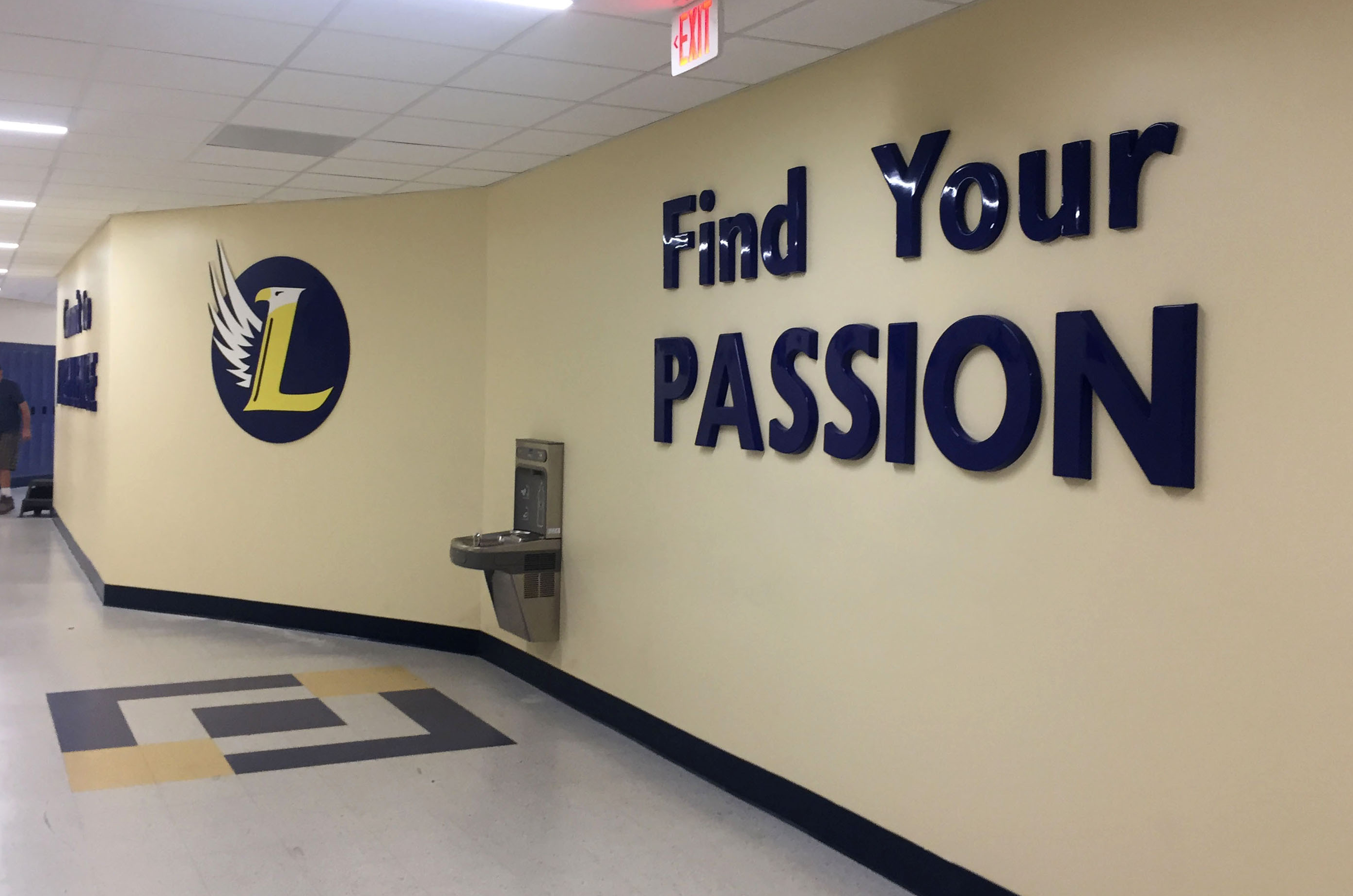 east leyden raised wall letters