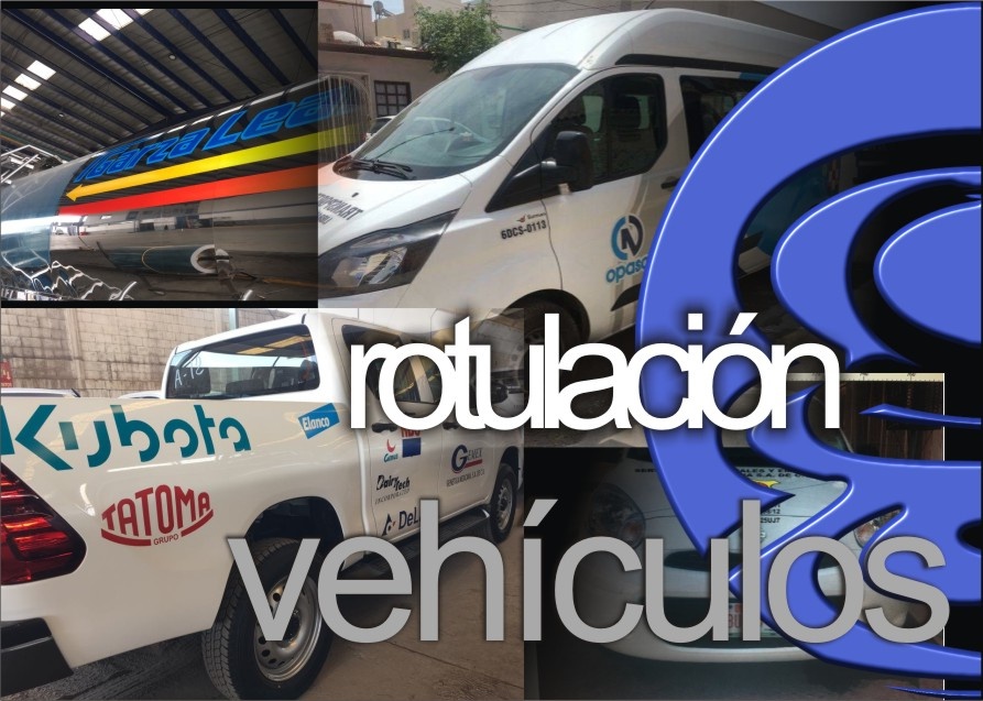 rotulación de vehículos