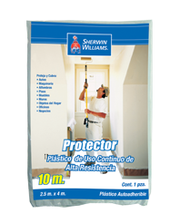 Complemento ideal para todo trabajo de pintura casero. Cubre pisos, muebles y otros objetos. Ideal para mantener limpia la superficie al limpiar. 