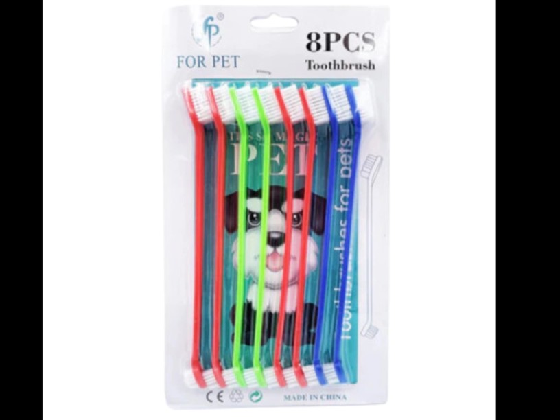 8154581000330 PAQUETE DE CEPILLOS FOR PET 8 PZS
