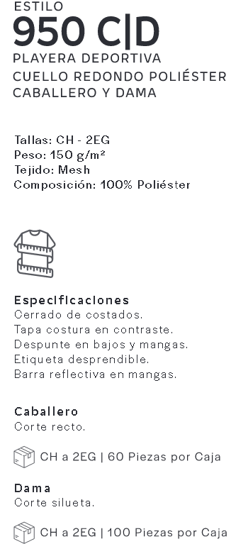 DESCRIPCION ESTILO 950