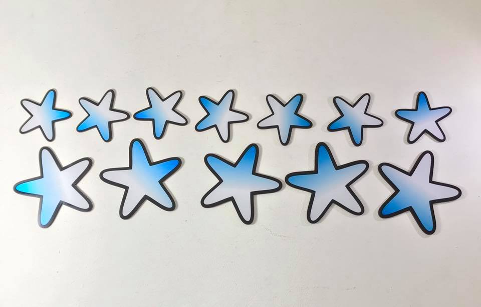 Combo de 5 estrellas mediana 
y 7 estrellas pequeñas
 35.000 
