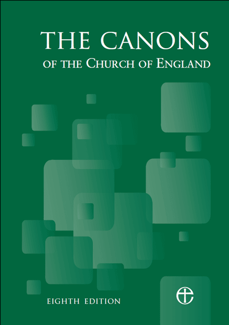 Canons of the CofE 8th edition
