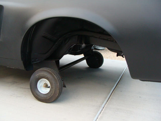 Rear Roller Assembly, bolts into the front leaf spring position.