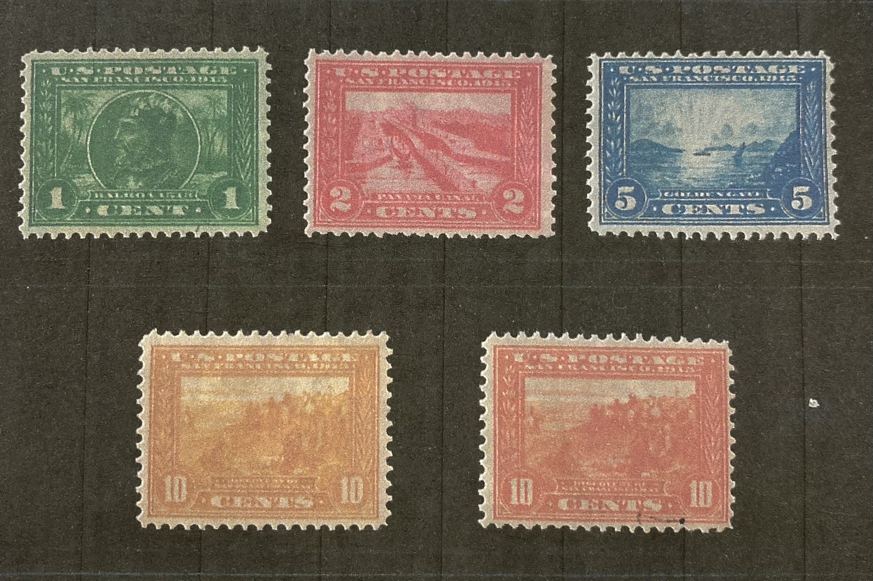 1913 Panama-Pacific Full Set
