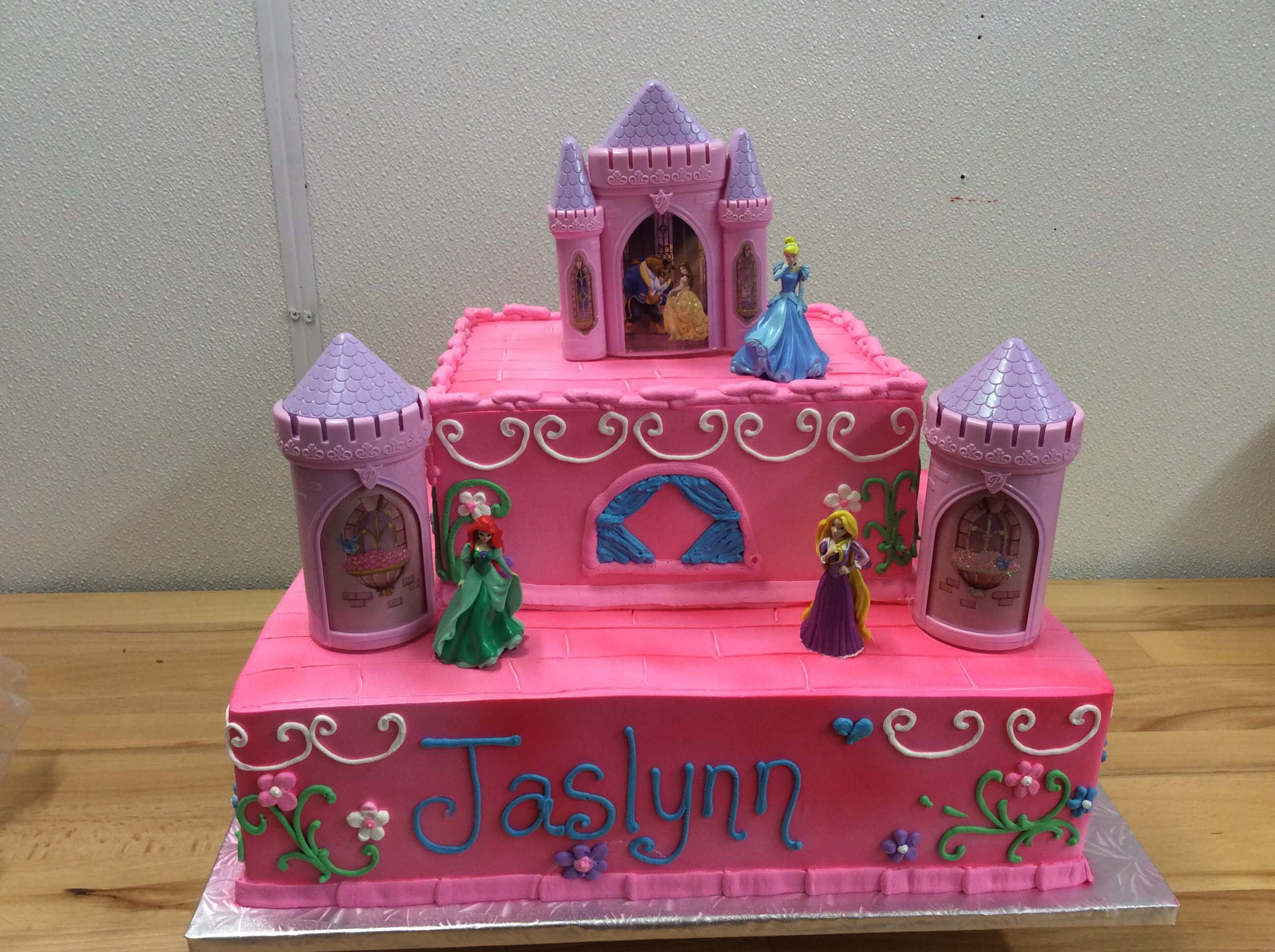 Disney Princesses Birthday Cake 1