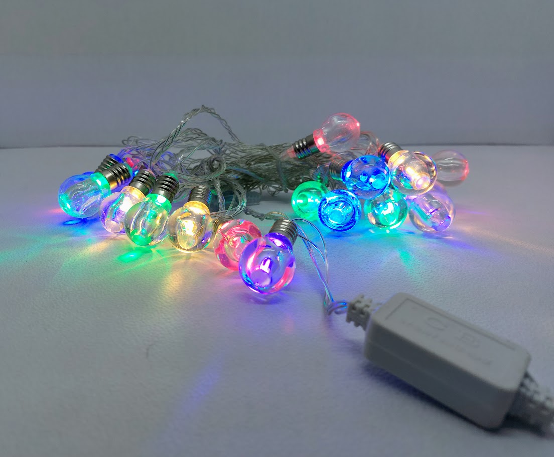 19803
SERIE DE LUZ LED RGB
MODELO MINI BONBILLA