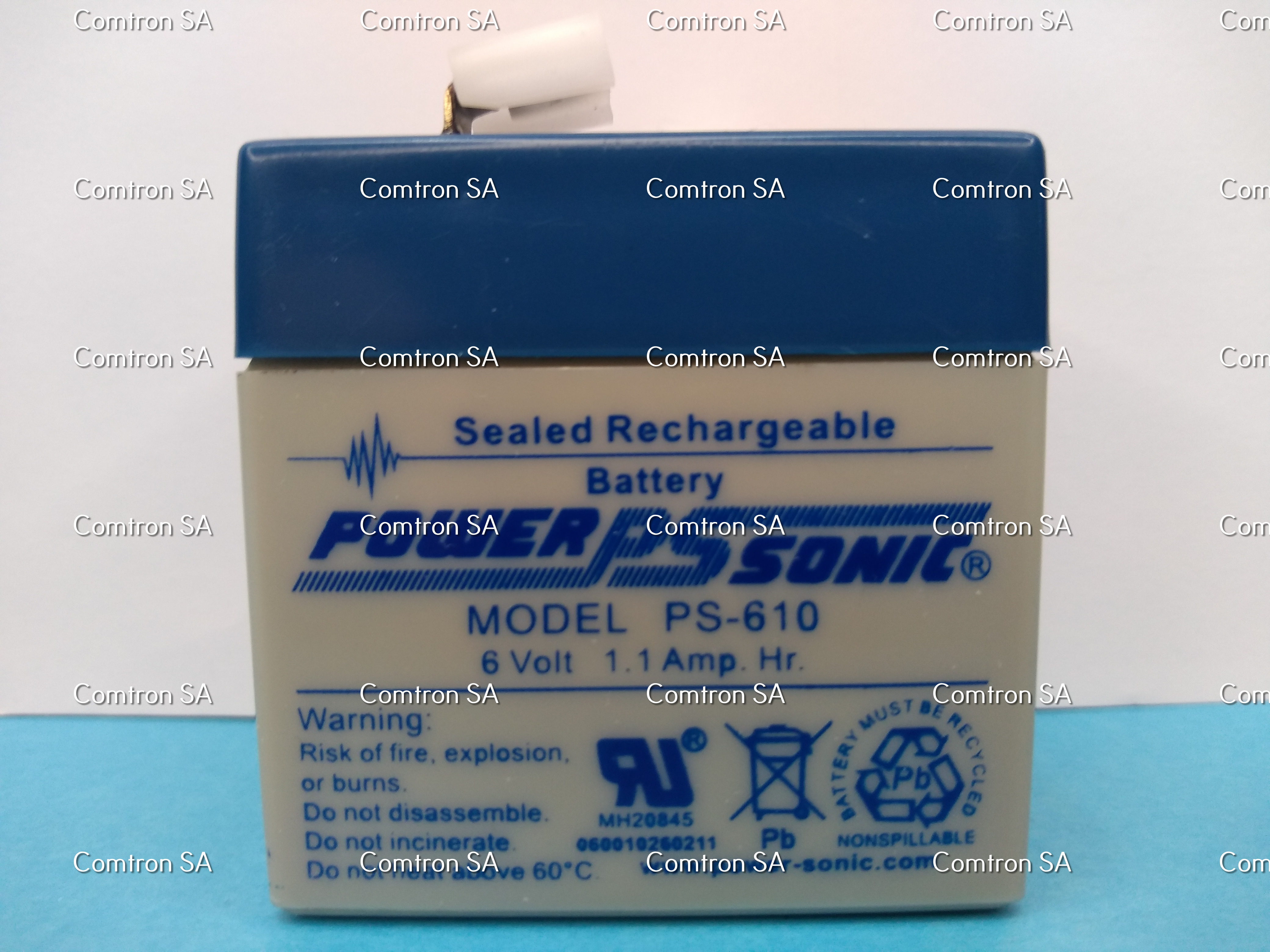 PS-610
6 Volt
1.1 Amp. Hr.