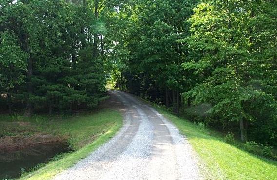 Entering the campground.