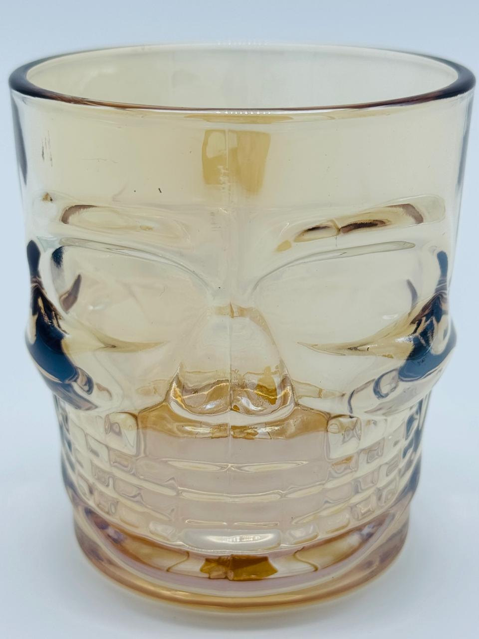Vaso Calavera Ambar 290ML

