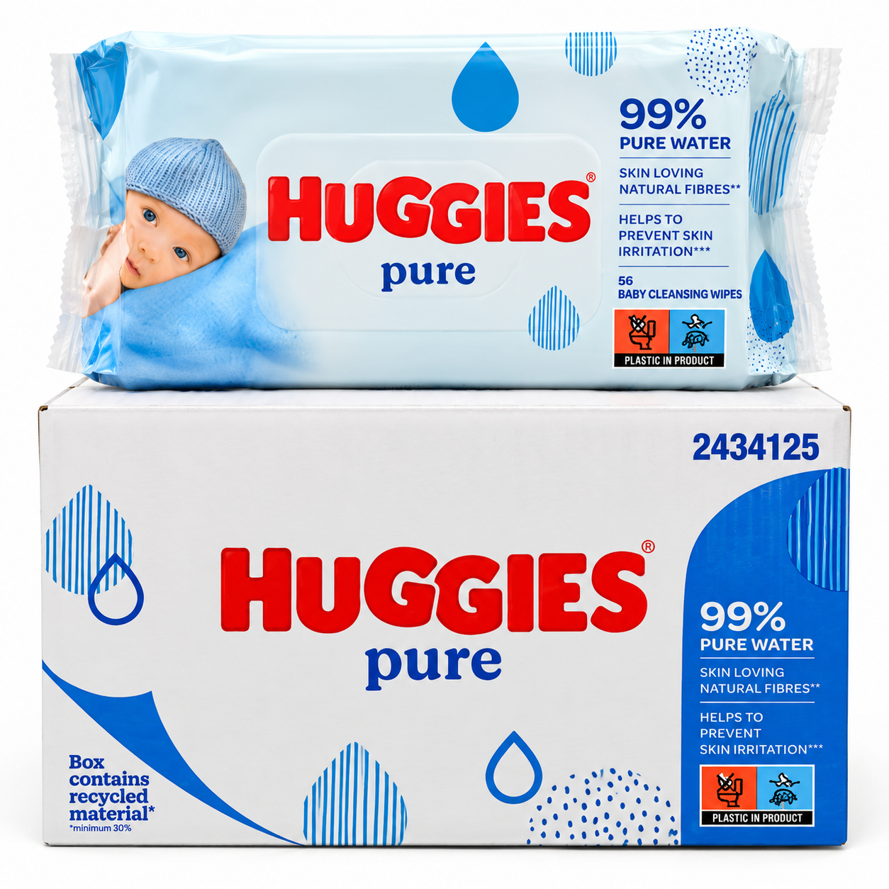 HUGGIES PURE 
UPC
5029053550039
10 PIECE CASE PACK