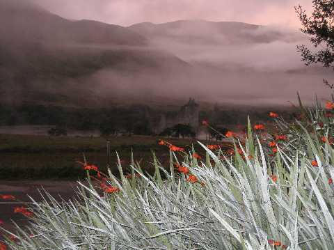 Kilchurn Castle, Loch Awe early morning