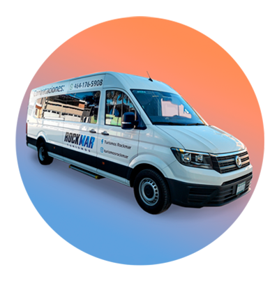 Camioneta para 20 pasajeros
Turismos Rockmar