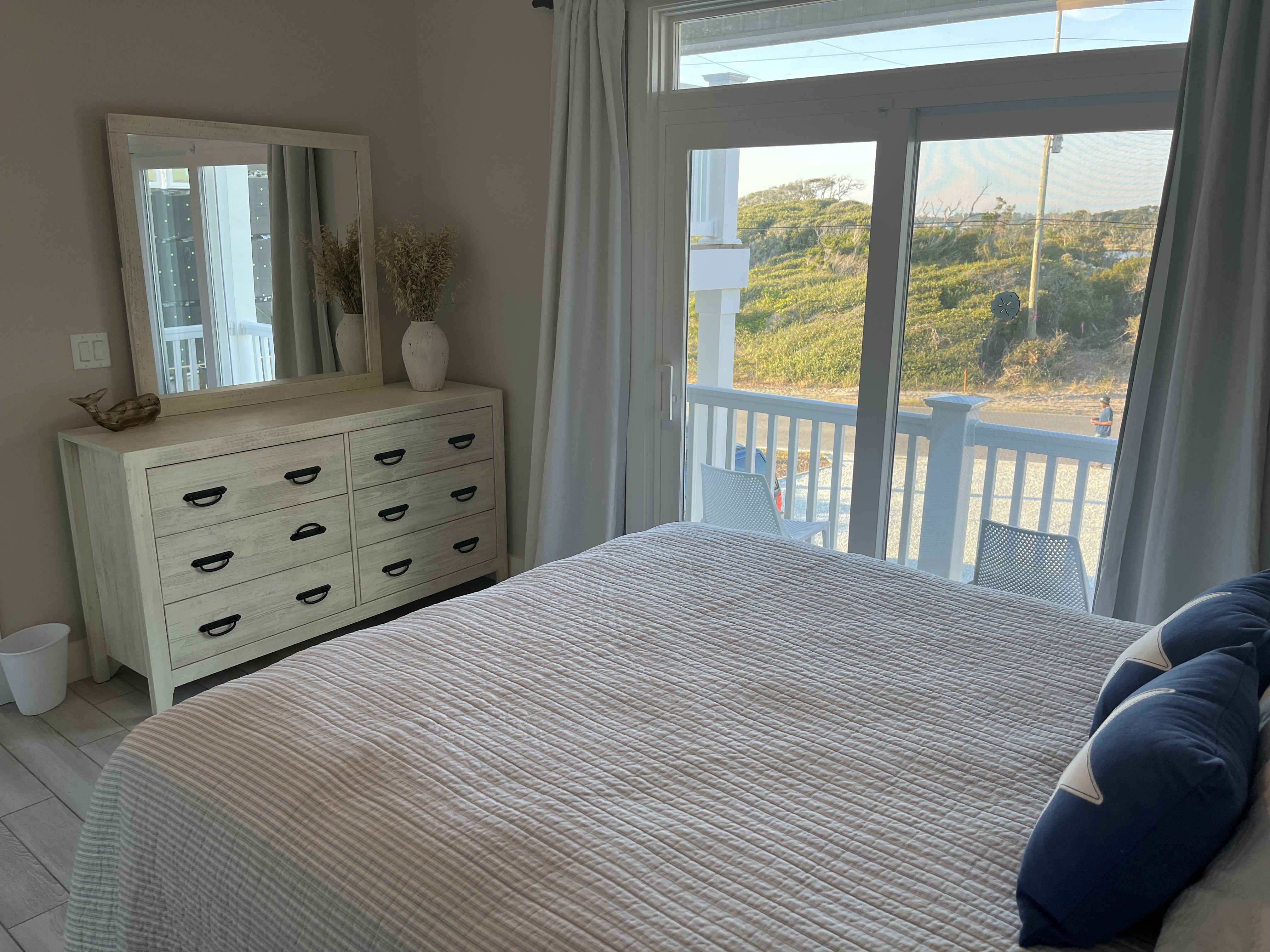 North West Bedroom facing the inland