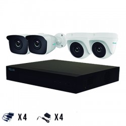 Kit 4 Cámaras TurboHD 1080p 
