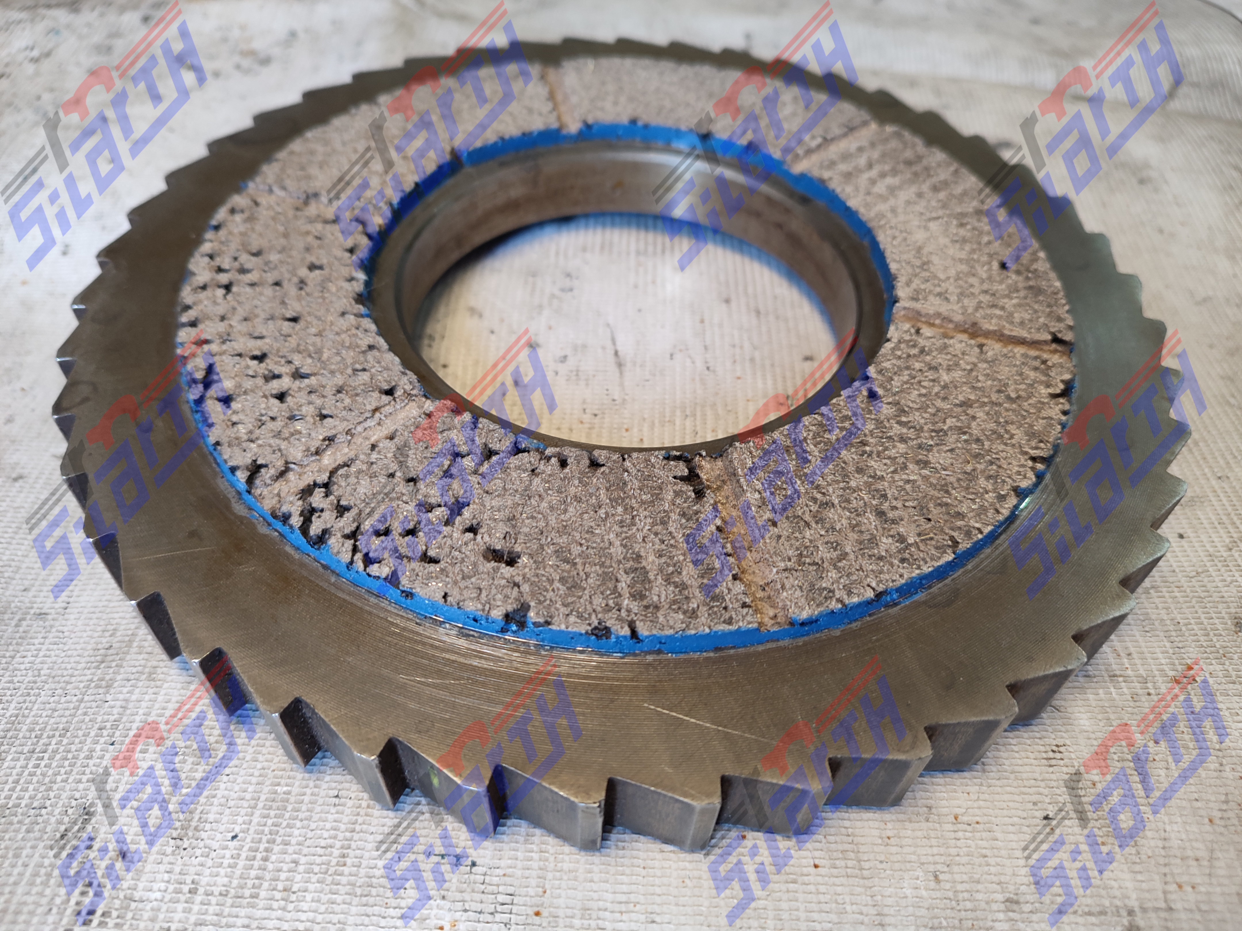 FRENO GRÚA 7.750" RANURADO