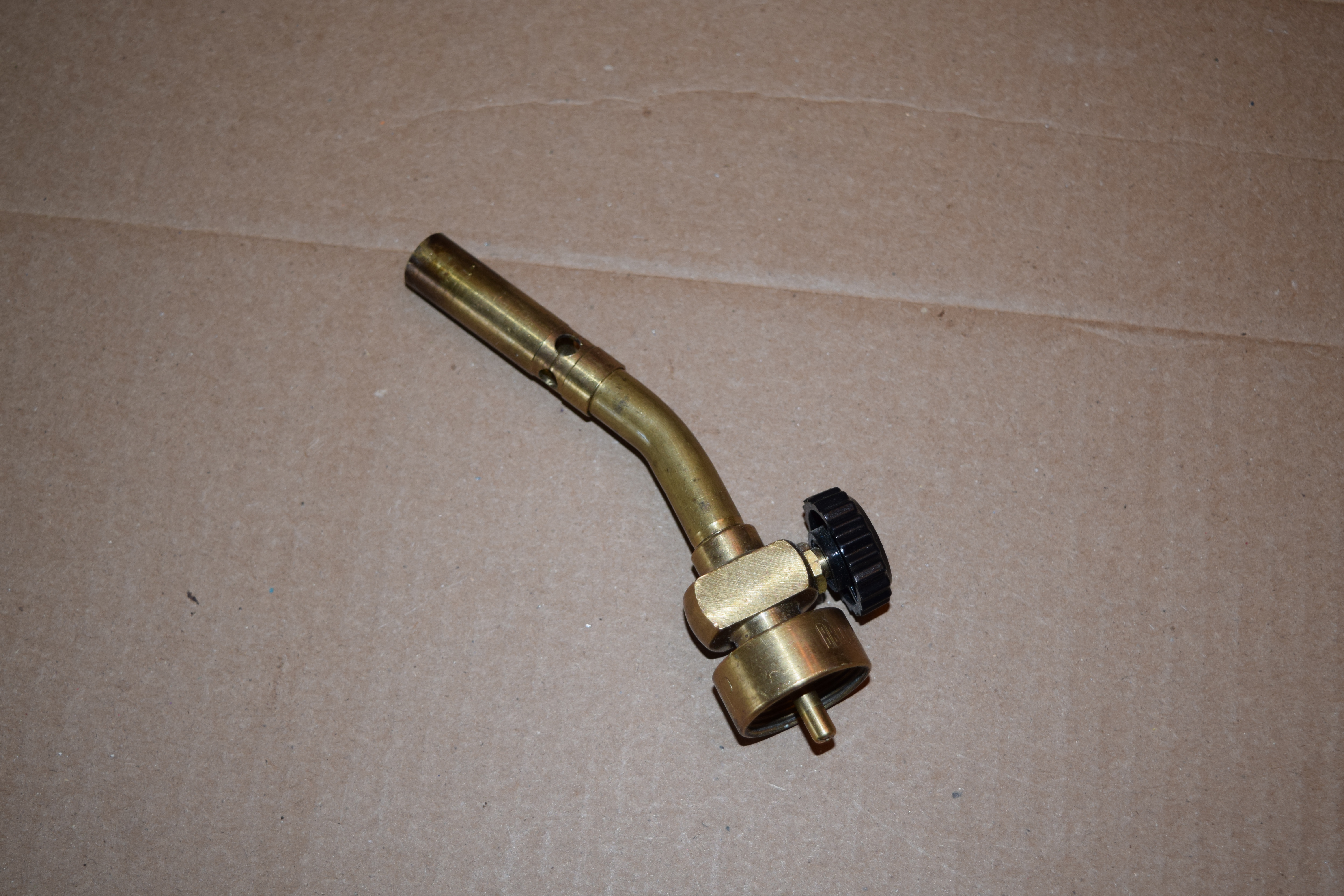 Brass Pencil Flame Propane Torch Head (Model UL2317 by BernzOmatic)