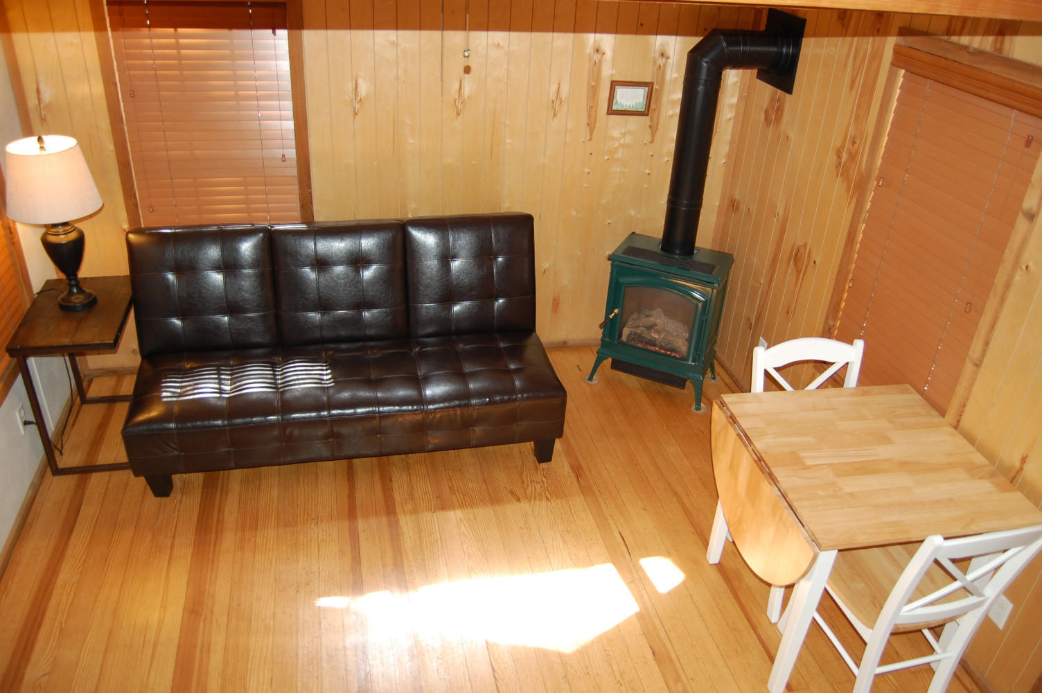 Living room of 
Loft cabin