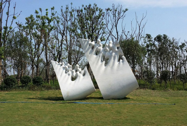 Tide Wonders - marble  H. 420 cm. - Haining - China