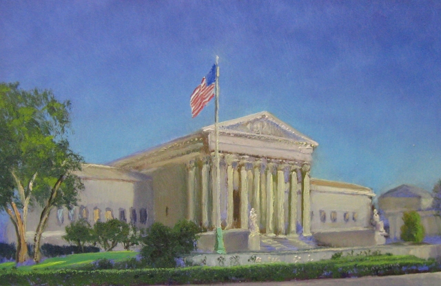 Kushnir, U.S. Supreme Court, 8x12 Oil