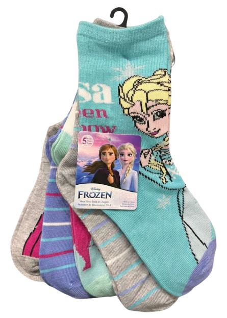 43FZ209GCCZA-BLU
5PK FROZEN  CREW SOCKS
SHOE SIZE 10-4
UPC 193159224103
60 CS PACK