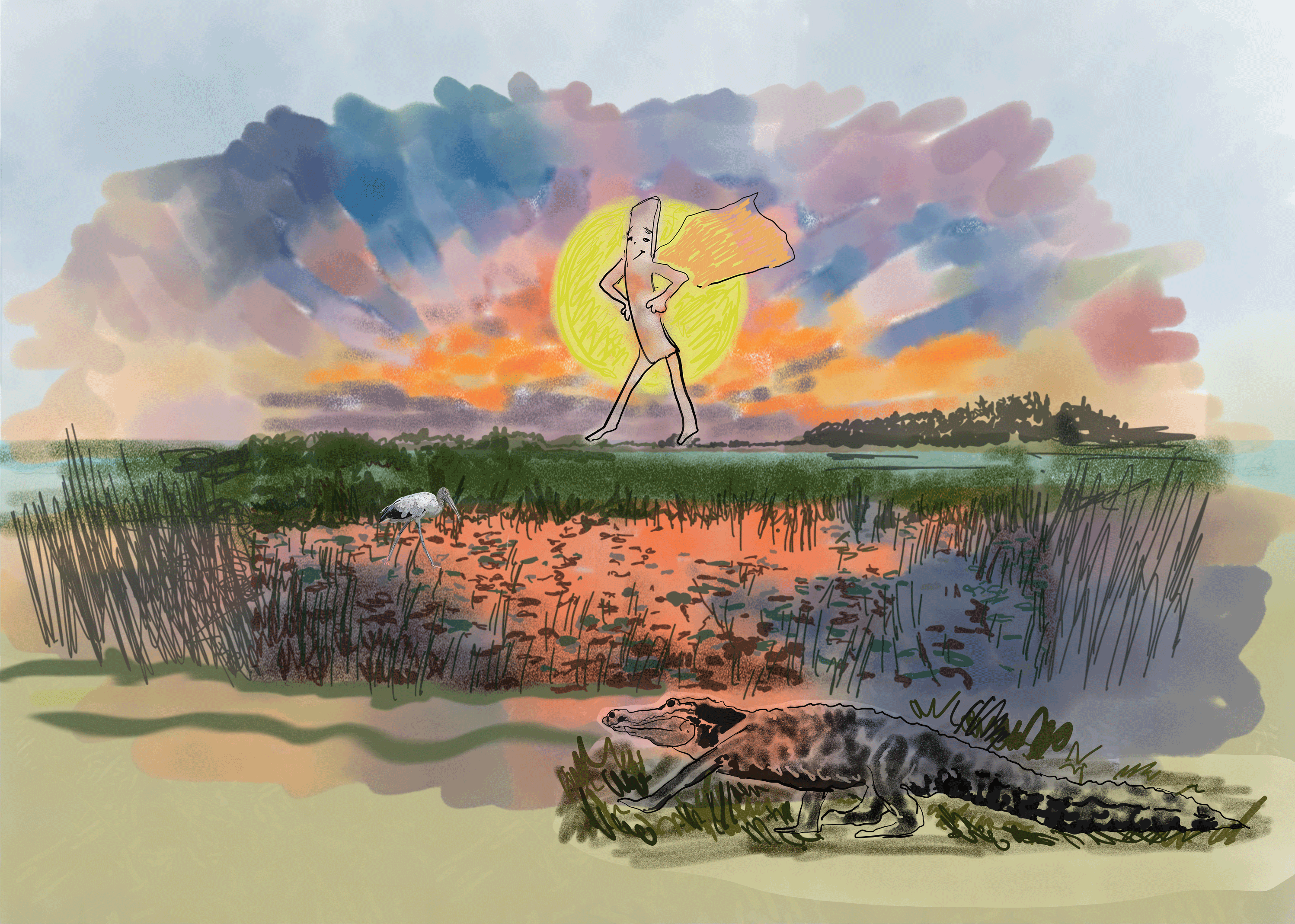 Opening Screen for Periphyton Hero