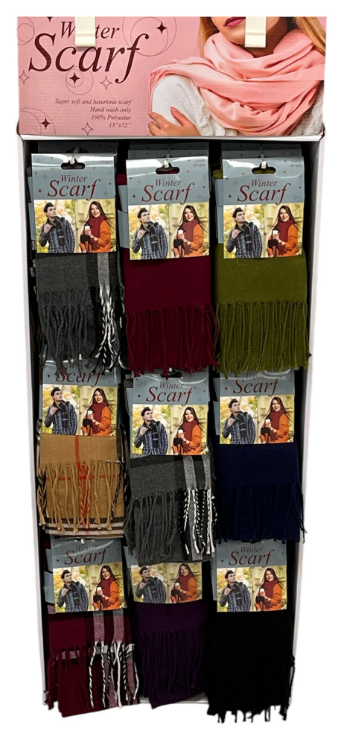 3052B
WINTER SCARF SUPER SOFT 13X72
DISPLAY 36 PC
786892305217