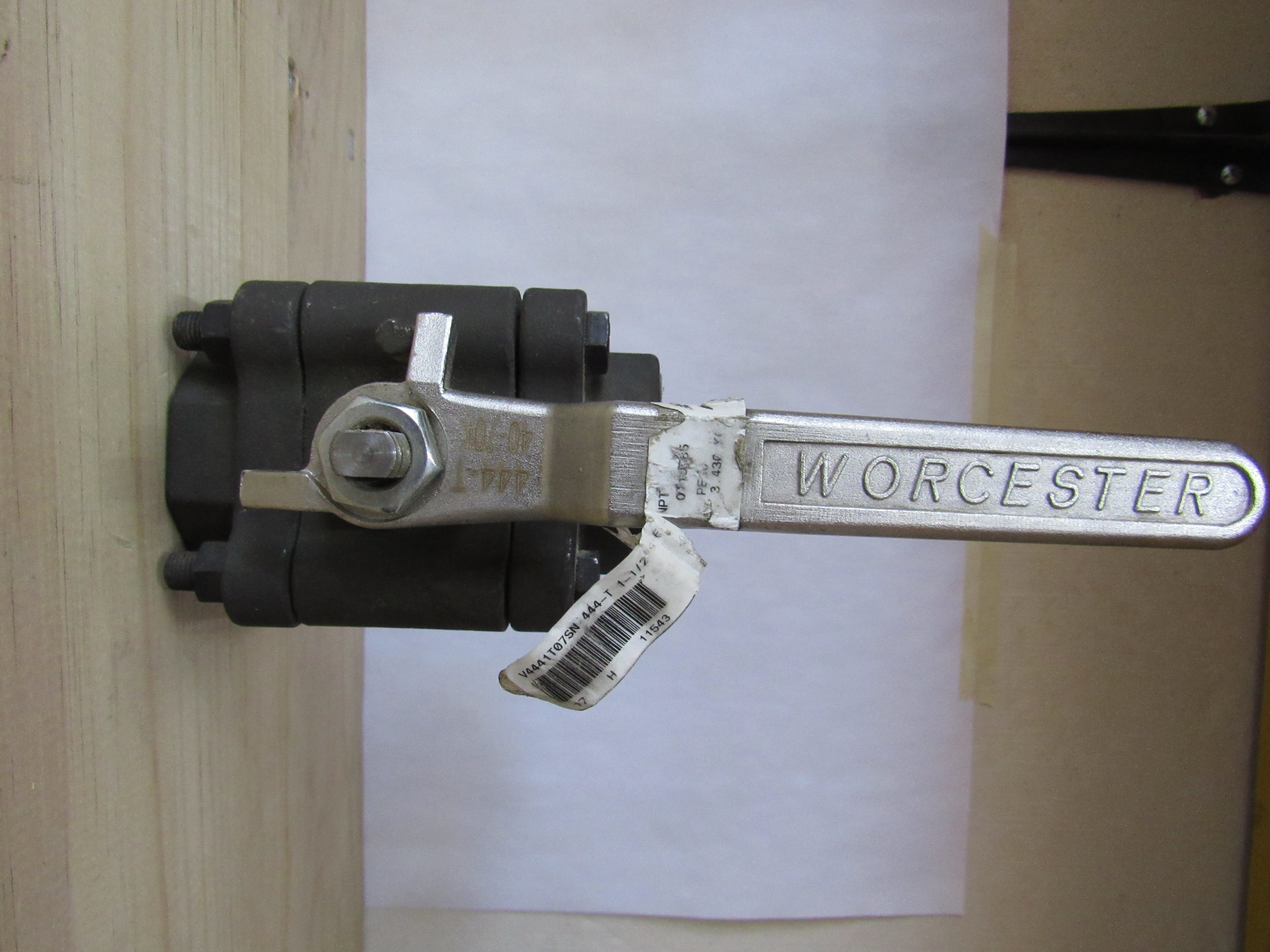 VALVULAS WORCESTER ACERO AL CARBON 1000 LBS. 