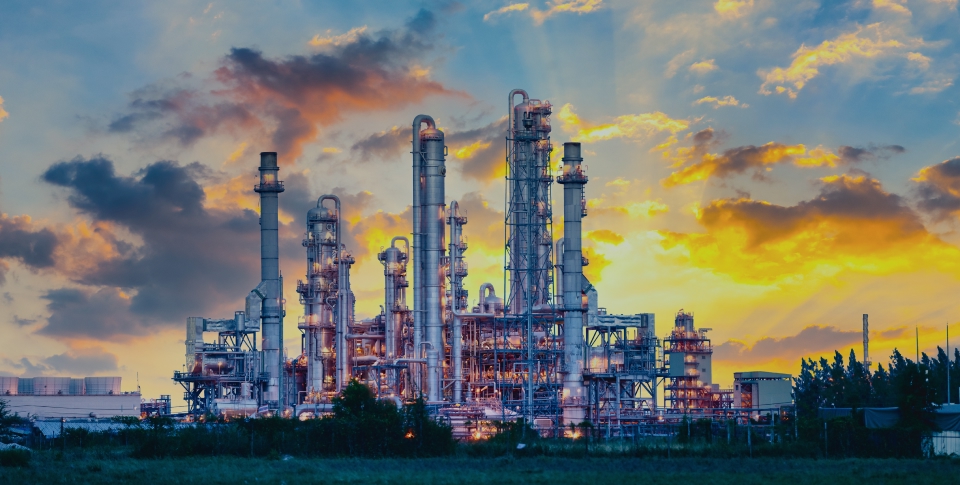 Application refining process plant