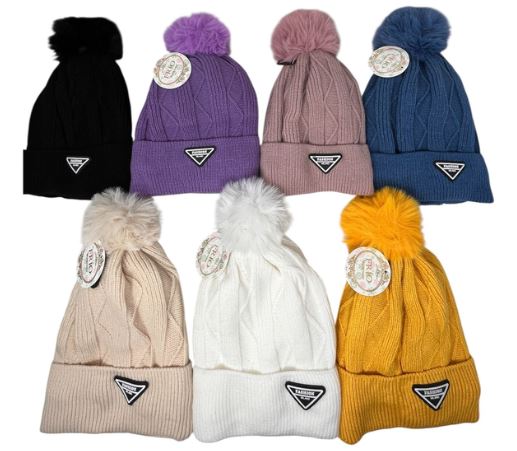 LB-2567P
LADY BEANIE CAP W/ POM
812462033591
180 CS/PACK